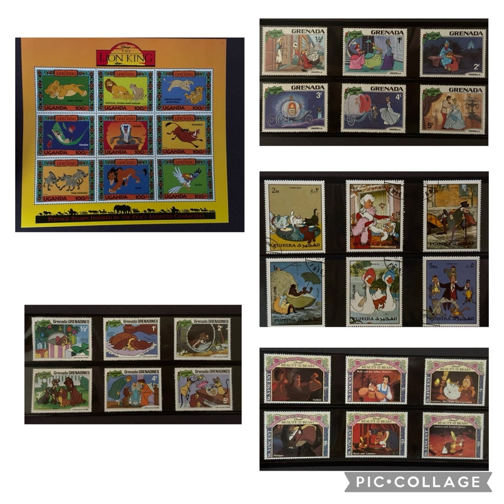 Disney Stamp Collection